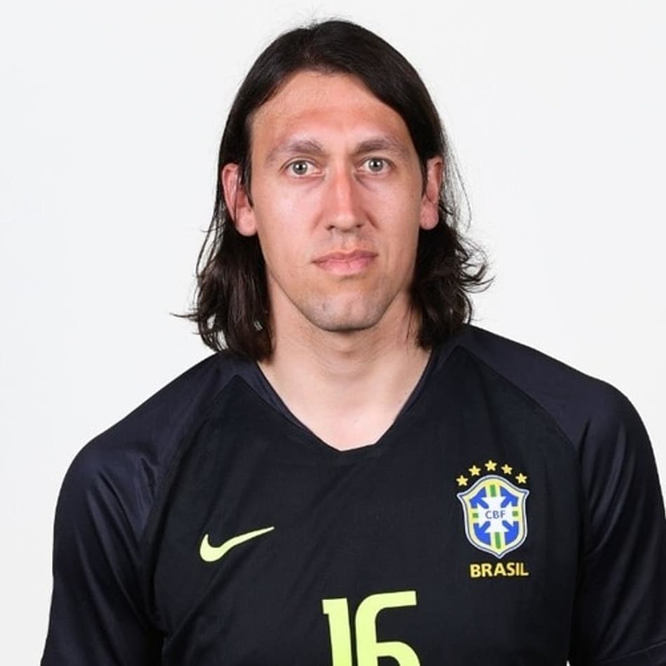 Foto de frente de Cássio