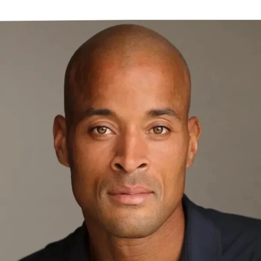 Foto de frente de David Goggins