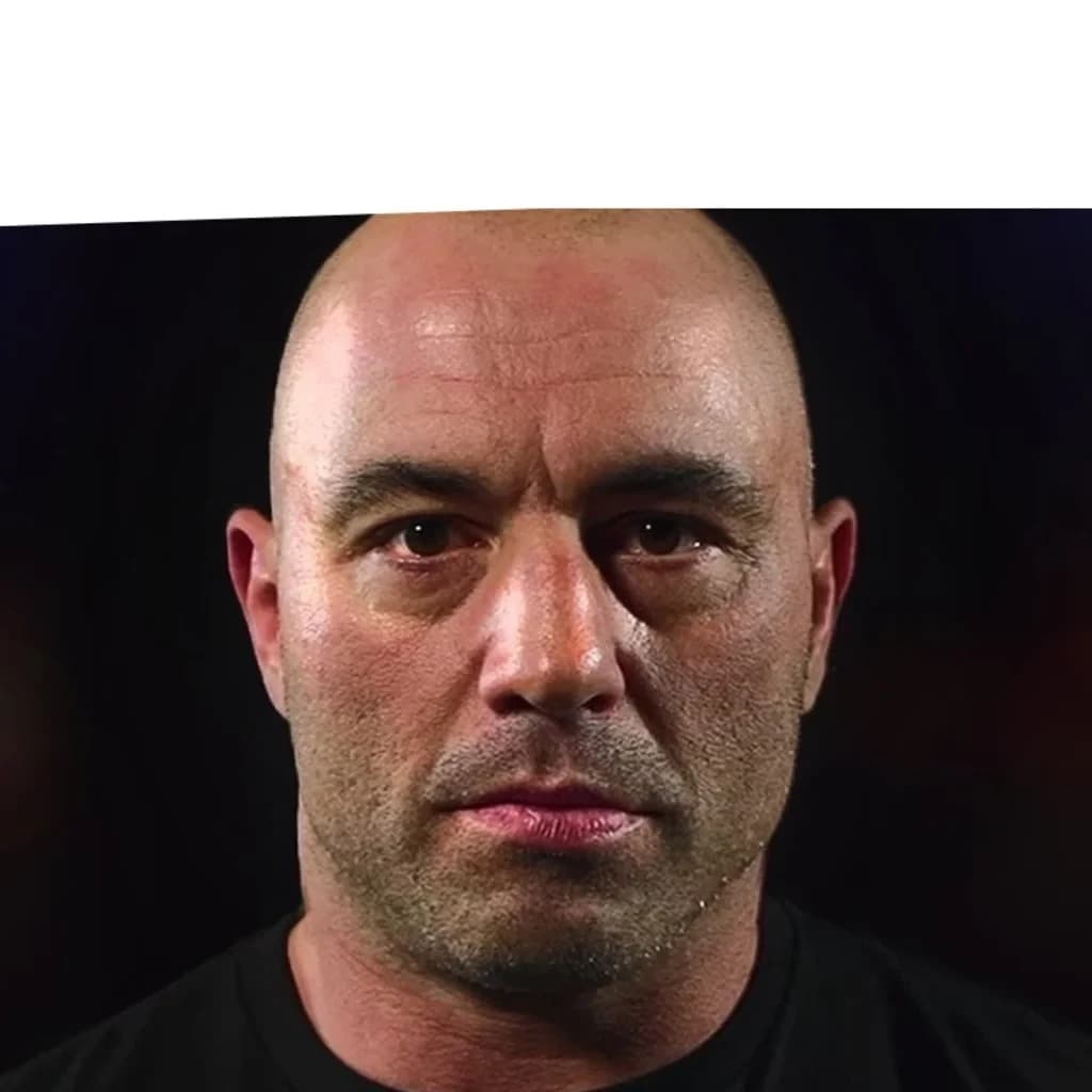 Foto de frente de Joe Rogan