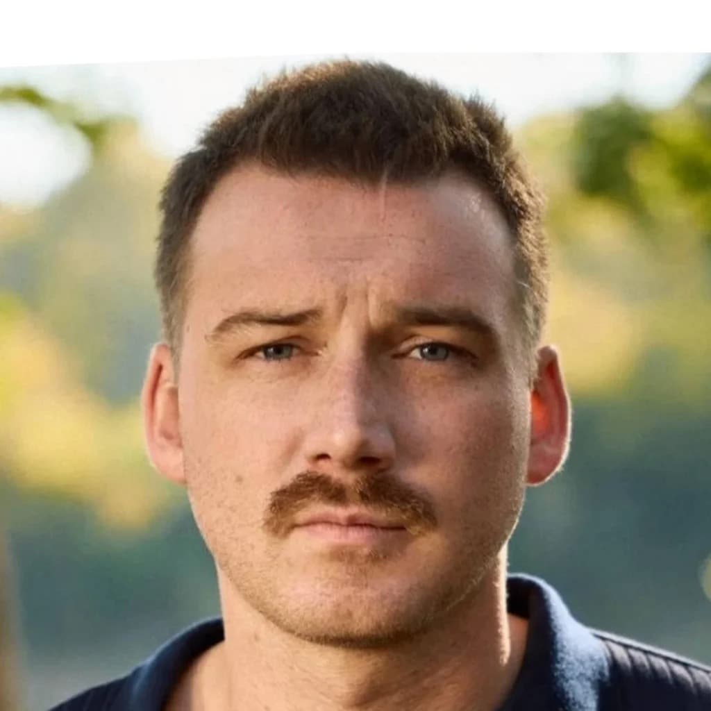 Foto de frente de Morgan Wallen