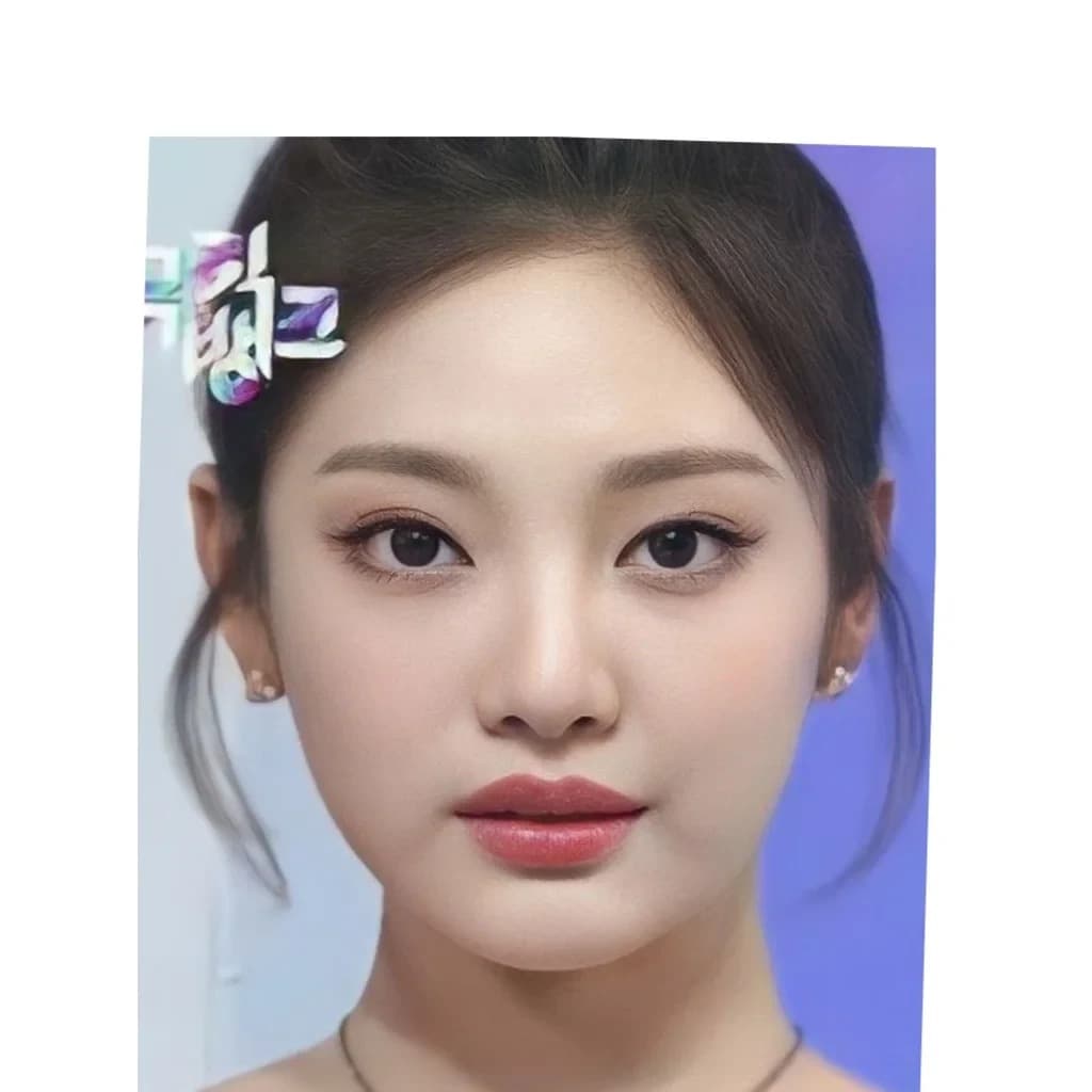 Foto de frente de Ningning