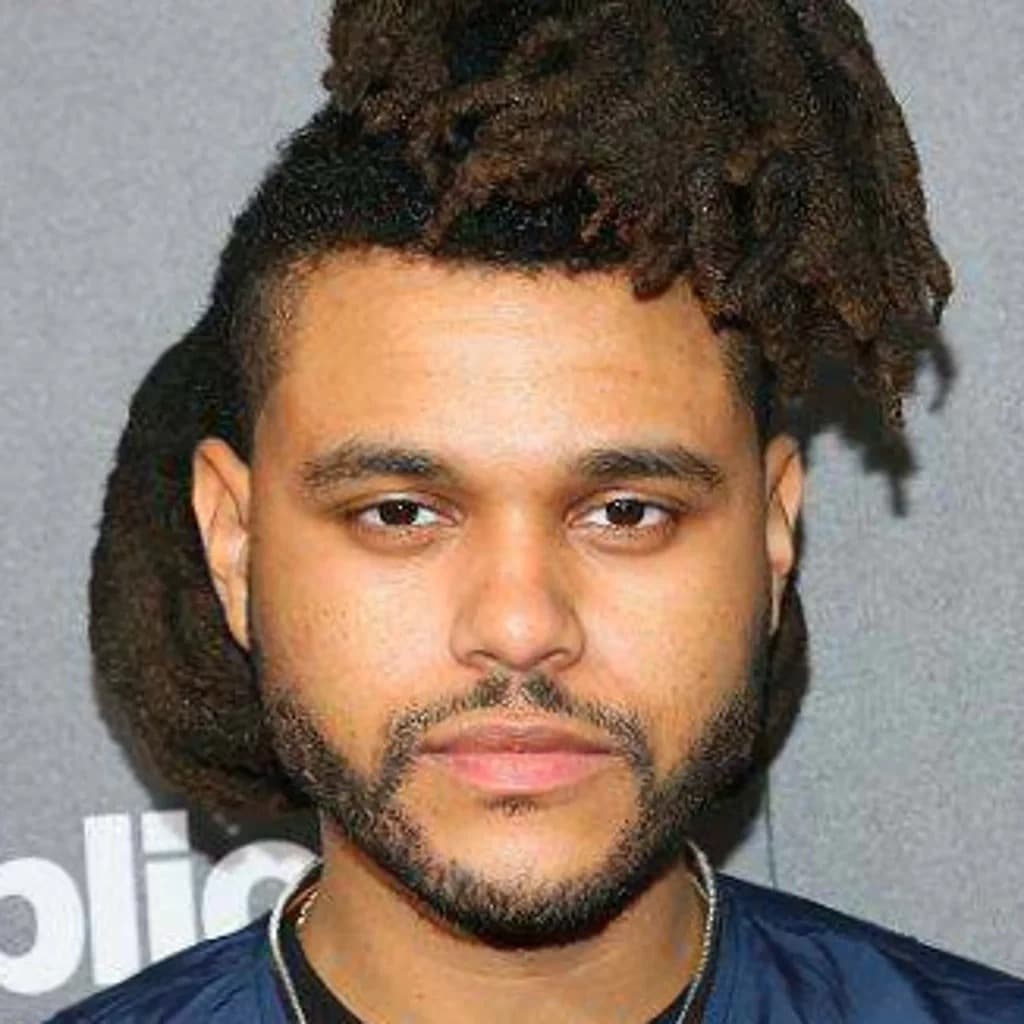 Foto de frente de The Weeknd