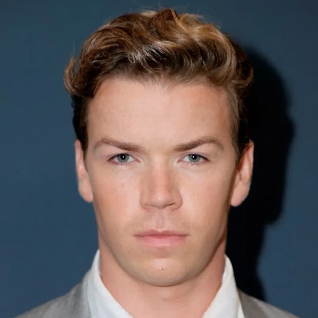 Foto de frente de Will Poulter