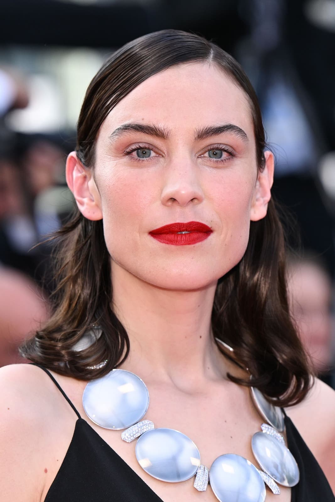 Foto de frente de Alexa Chung