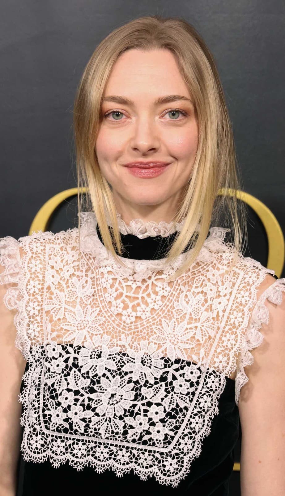 Foto de frente de Amanda Seyfried