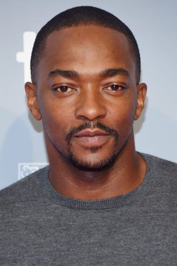 Foto de frente de Anthony Mackie