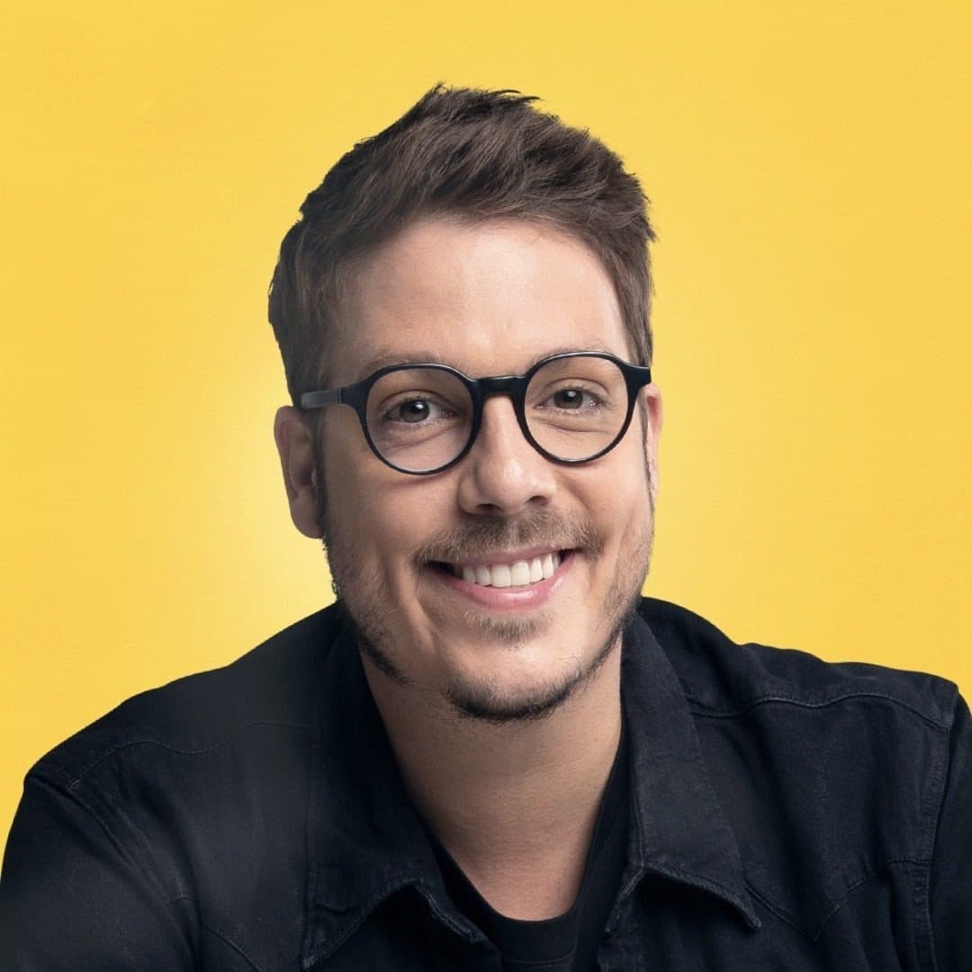 Foto de frente de Fábio Porchat