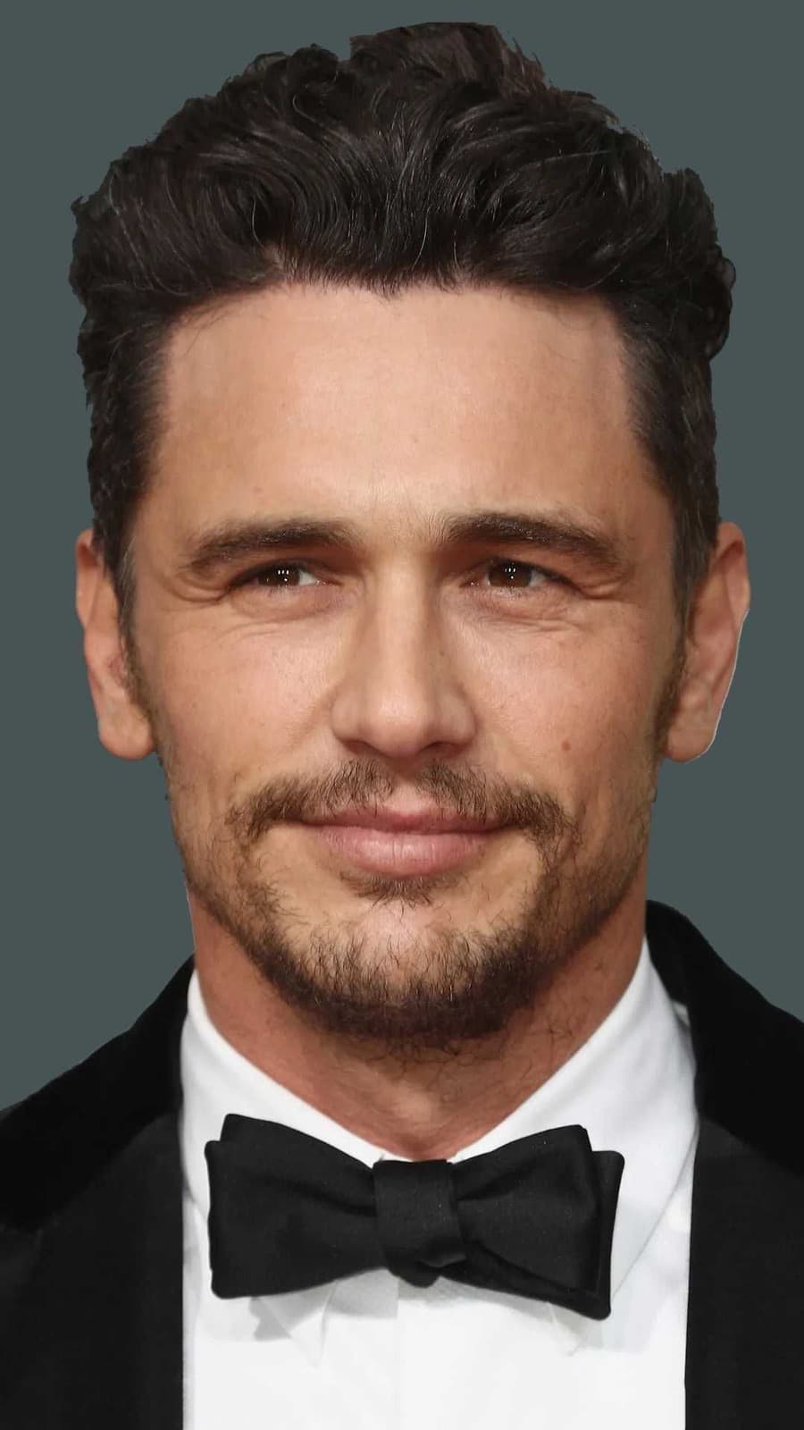 Foto de frente de James Franco