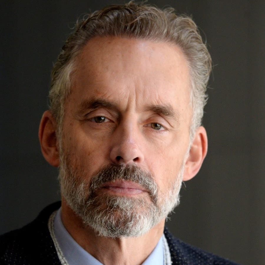Foto de frente de Jordan Peterson