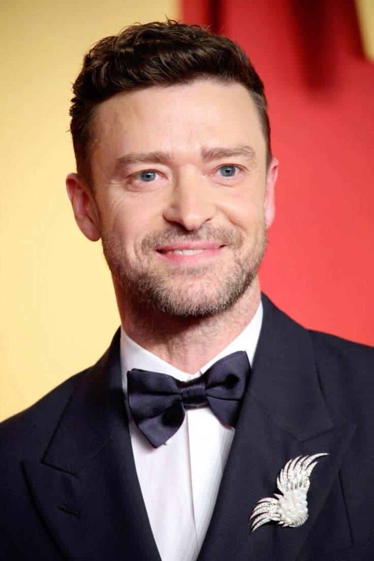 Foto de frente de Justin Timberlake