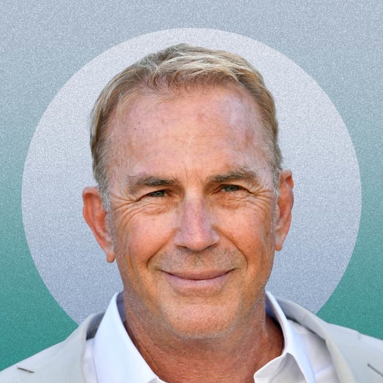 Foto de frente de Kevin Costner