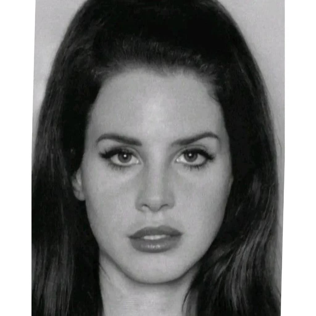 Foto de frente de Lana Del Rey