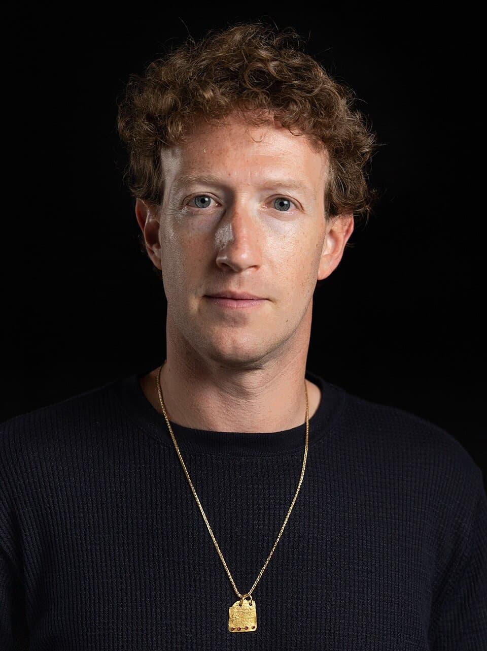 Foto de frente de Mark Zuckerberg