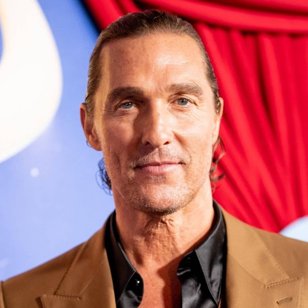 Foto de frente de Matthew McConaughey